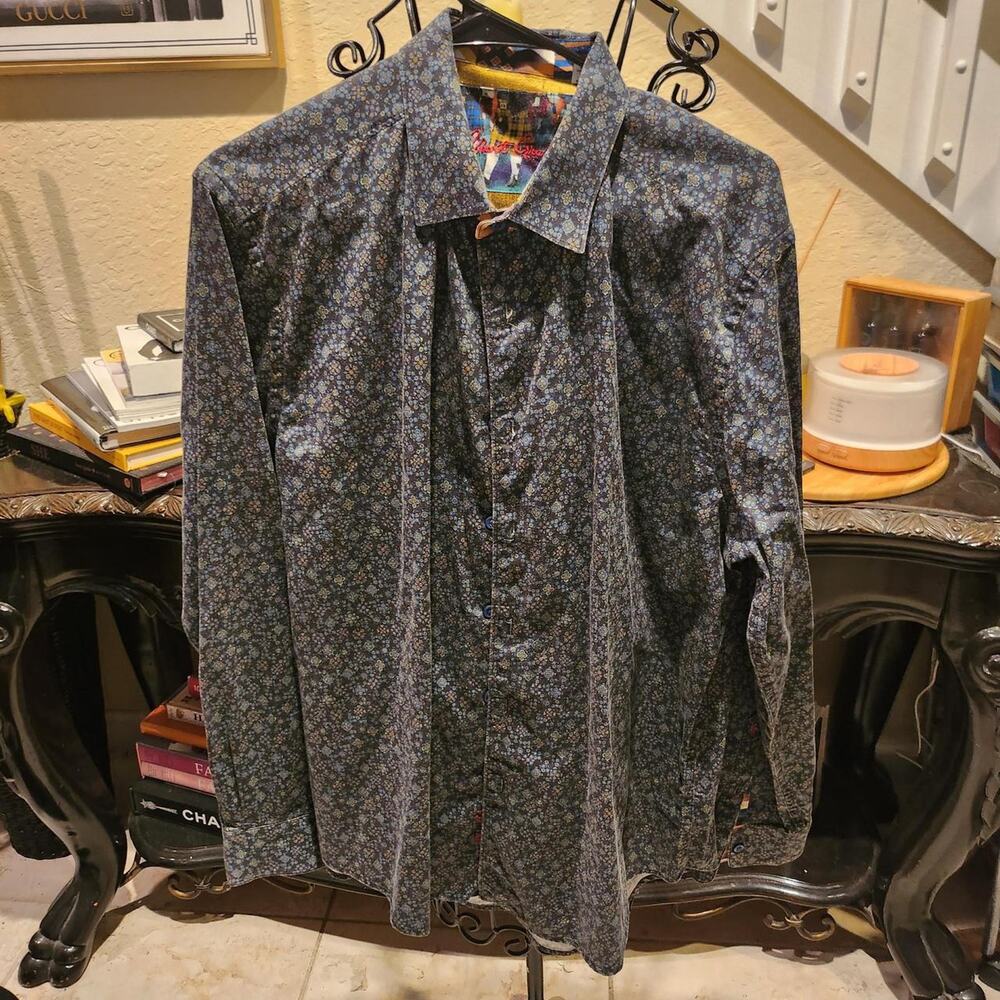 Robert Graham button-down shirt size L